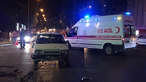 KAHRAMANMARAŞ'TA ELEKTRİKLİ BİSİKLET İLE OTOMOBİL ÇARPIŞTI: 3 YARALI 