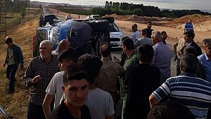 KAHRAMANMARAŞ'TA ZİNCİRLEME KAZA: 3'Ü ASKER 8 YARALI 