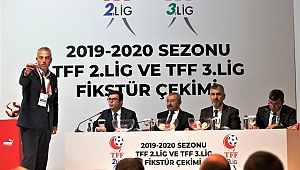 TFF 2. LİG'İN FİKSTÜR ÇEKİMİ YAPILDI 