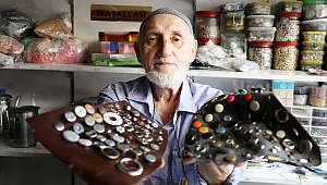 YARIM ASIRDIR ‘KUŞGÖZÜ’ TAMİRATI YAPIYOR 
