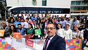 34 ÜLKEDEN 41 ÖĞRENCİ KAHRAMANMARAŞ’TA 