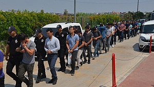 FETÖ ZANLISI 27 ŞAHIS ADLİYEYE SEVK EDİLDİ 