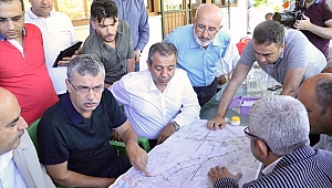 GÜVENÇ; ‘İSTASYON ÜST GEÇİDİ 15 GÜNDE, HAL KAVŞAĞI İSE EKİM AYINDA BİTECEK’