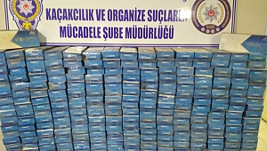 KAHRAMANMARAŞ’TA 5 BİN 800 PAKET KAÇAK SİGARA ELE GEÇİRİLDİ 