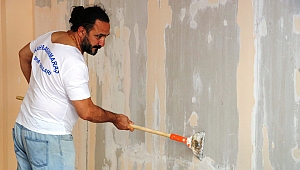 ÖĞRETMENLER, OKULU YENİ EĞİTİM ÖĞRETİME BÖYLE HAZIRLADI 