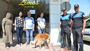 POLİS, SOKAK HAYVANLARINI UNUTMADI 