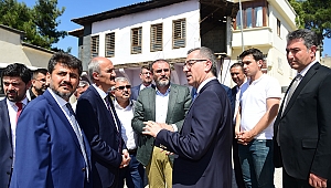 ÜNAL BAHTİYAR YOKUŞU RESTORASYONUNU İNCELEDİ