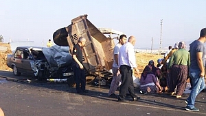 KAHRAMANMARAŞ’TA TRAFİK KAZASI: 6 YARALI