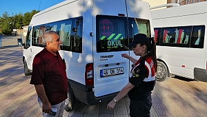 OKUL SERVİSLERİNE CEZA YAĞDI