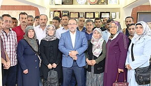 BAŞKAN GÜVEN'DEN, İŞTEN ÇIKARTILAN TAŞERON İŞÇİLERE DESTEK