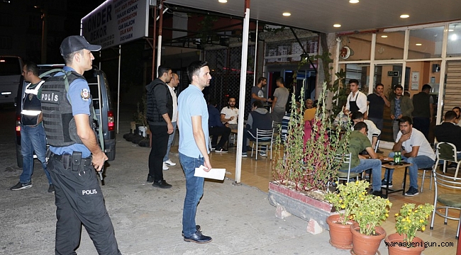 KAHRAMANMARAŞ’TA ARANAN 13 KİŞİ YAKALANDI!