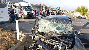 KAHRAMANMARAŞ'TA TRAFİK KAZASI: 1 ÖLÜ, 15 YARALI