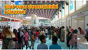 KİTAP FUARI ZİYARETÇİLERİNİ AĞIRLIYOR