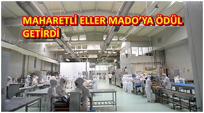 MAHARETLİ ELLER MADO’YA ÖDÜL GETİRDİ