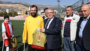 BAŞKAN MAHÇİÇEK, SPORUN VE SPORCUNUN YANINDA