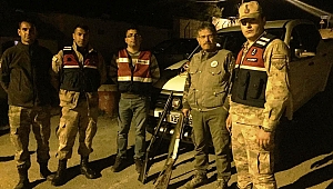 Projektörle Kaçak Ava Ceza Yağdı