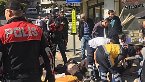 TRAFİK KAZASI SONRASI SOPALI BIÇAKLI KAVGA: 3 YARALI