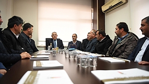 Başkan Mahçiçek’in, Muhtarlarla Sene Sonu Toplantısı