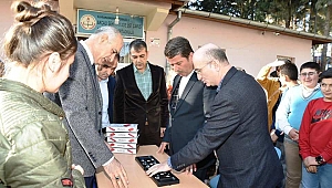 Başkan Okumuş’dan; Öğrenciler Mangala Oyun Seti