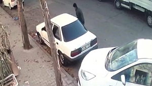 Hırsızlar Otomobilden Cüzdanı Böyle Çaldı