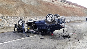 Kahramanmaraş'ta Otomobil Takla Attı: 1 Ölü, 1 Yaralı