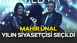 Mahir Ünal, Yılın Siyasetçisi Seçildi
