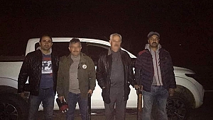 Projektörle Kaçak Ava Geçit Verilmiyor