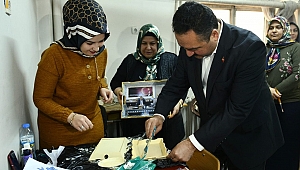 Sim Sırma Nakışçılığı Elbistan’da Yeniden Hayat Buluyor