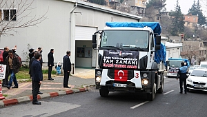 Onikişbat Belediyesinden Depremzedelere Yardım