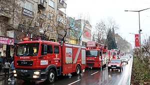 Sobadan Çıkan Duman İtfaiyeyi Alarma Geçirdi