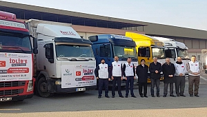 Ümmetin Yetimi İdlib İçin 7 Tır Yardım