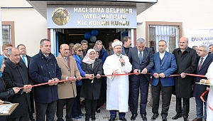 Diyanet İşleri Başkanı Erbaş, Kahramanmaraş'ta Kur’an kursu açtı