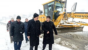 Dulkadiroğlu’ndan Karla Mücadele Çalışmaları