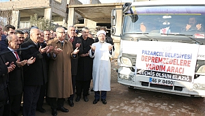 Elazığ İçin Toplanan Yardımlar Yola Çıktı