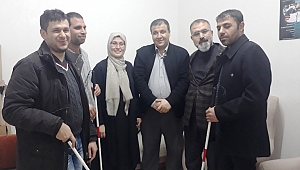 Kahramanmaraş’ta 20 Görme Engelliye ‘Beyaz Baston’