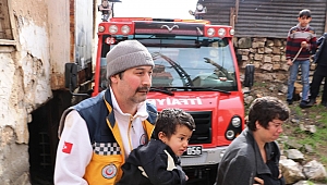 Kahramanmaraş’ta Ev Yangını; 1’i Ağır 4 Yaralı