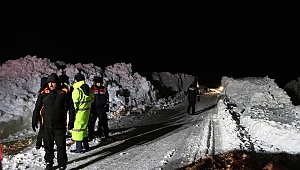 Kayseri’de Çığ Düşen Bölgede Çalışmalar Tamamlandı