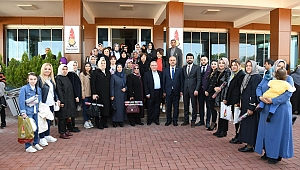 Başkan Mahçiçek, Kadınlar Günü’nde Şehit Aileleriyle Buluştu