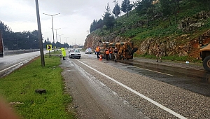 Kahramanmaraş’ta Askeri Araç Devrildi: 2 Yaralı