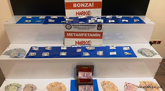 Kahramanmaraş’ta Uyuşturucu Operasyonu