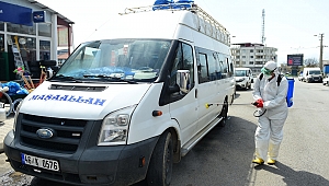 Kırsal Mahallelerde Dezenfekte Çalışmaları