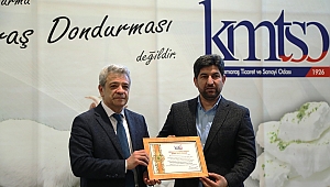 Kmtso’da “Maraş Dondurması” Kullanım Hakkı Sözleşmeleri İmzalandı