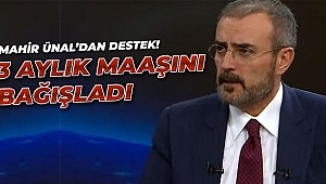 Mahir Ünal'dan Kampanyaya Destek