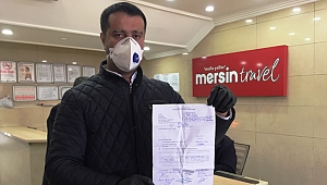 Seyahat İzin Belgesini Alan Otogara Koşuyor