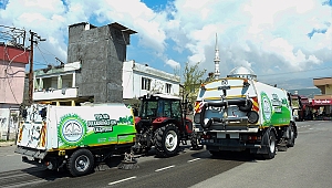 Dulkadiroğlu’nda Cadde Ve Sokaklara Özel Dezenfekte
