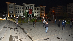 Tüm Türkiye’de Olduğu Gibi Türkoğlu’da Hep Bir Ağızdan İstiklal Marşını Okudu