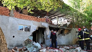 Müstakil Evde Patlama: 1 Ağır Yaralı
