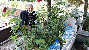 10 Yıldır Eşinin Mezarını Her Gün Ziyaret Ediyor