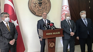 Konya Valisi Özkan Göreve Başladı