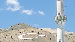 Nurhak Dağı’nın Kalbine Ay-Yıldız İşlendi